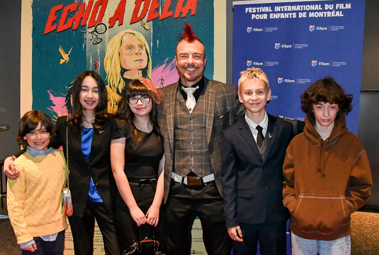 Avant-Première de Écho à Delta avec Isak, Ines et Rosemay