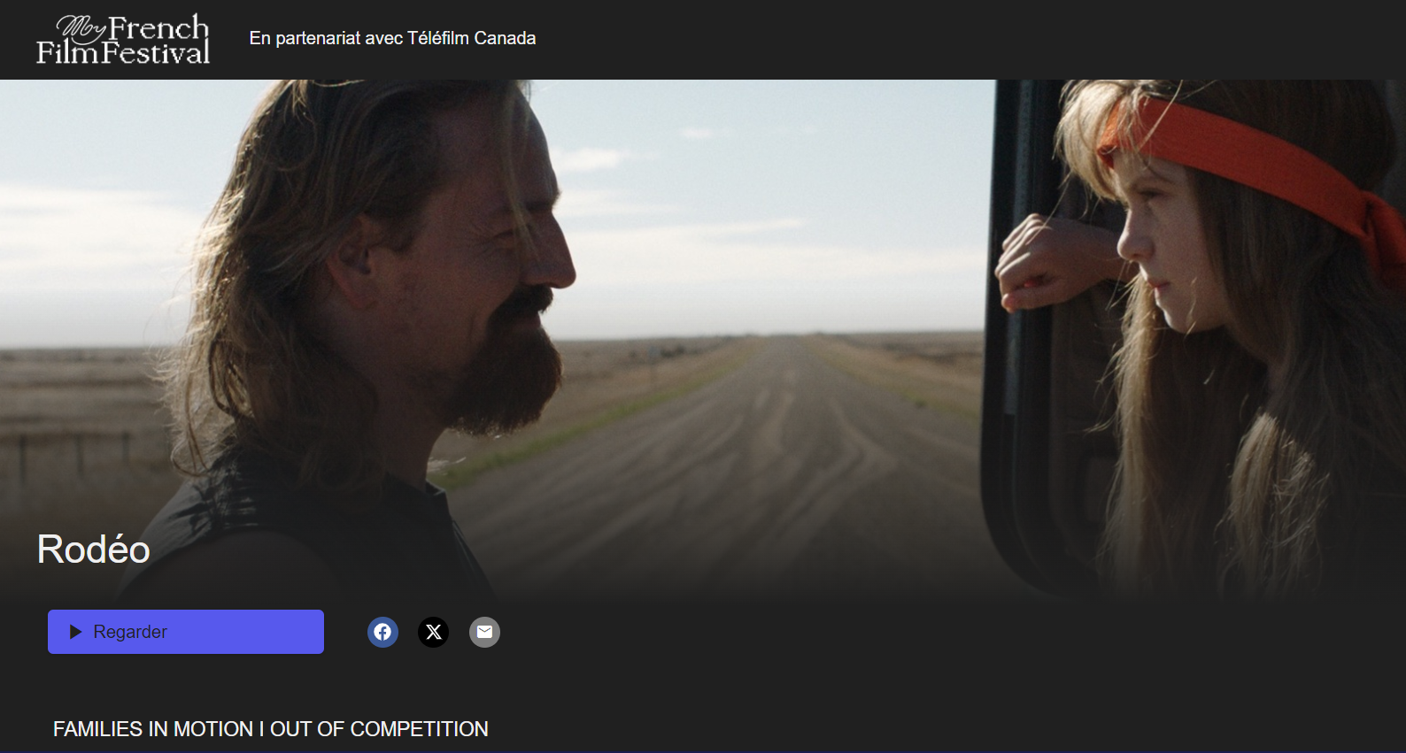 RODÉO Disponible sur My french film festival